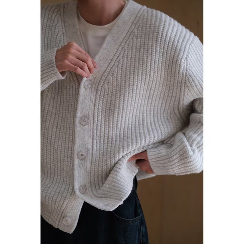 Sweater Simple Knitting Cardigan Men's Winter Coat